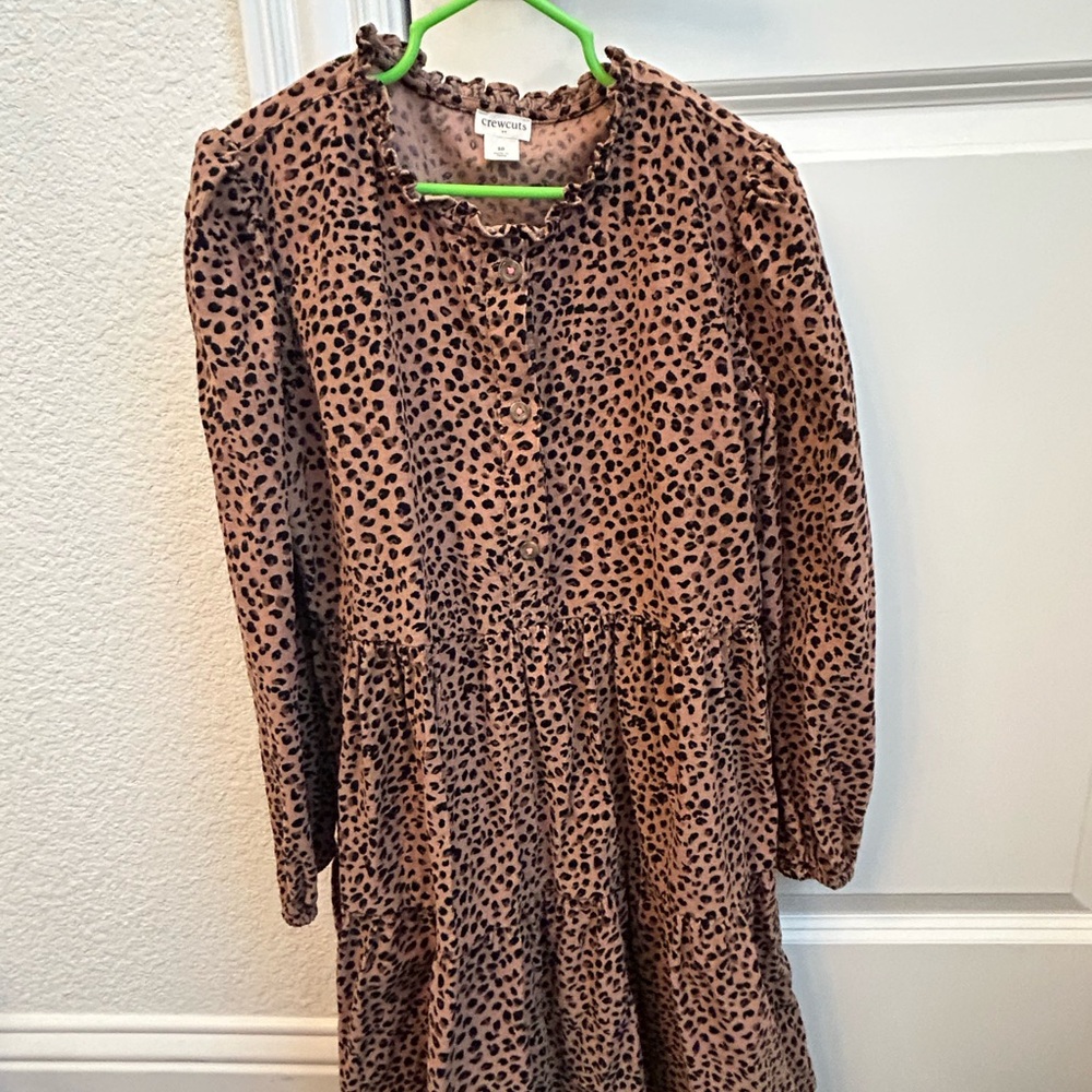 Crew Cuts Girls  Leopard Print Dress